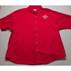 Snap On Tool Snap-On Franchisee Conference Red Shirt Mens 3XL Short Sleeve RARE!